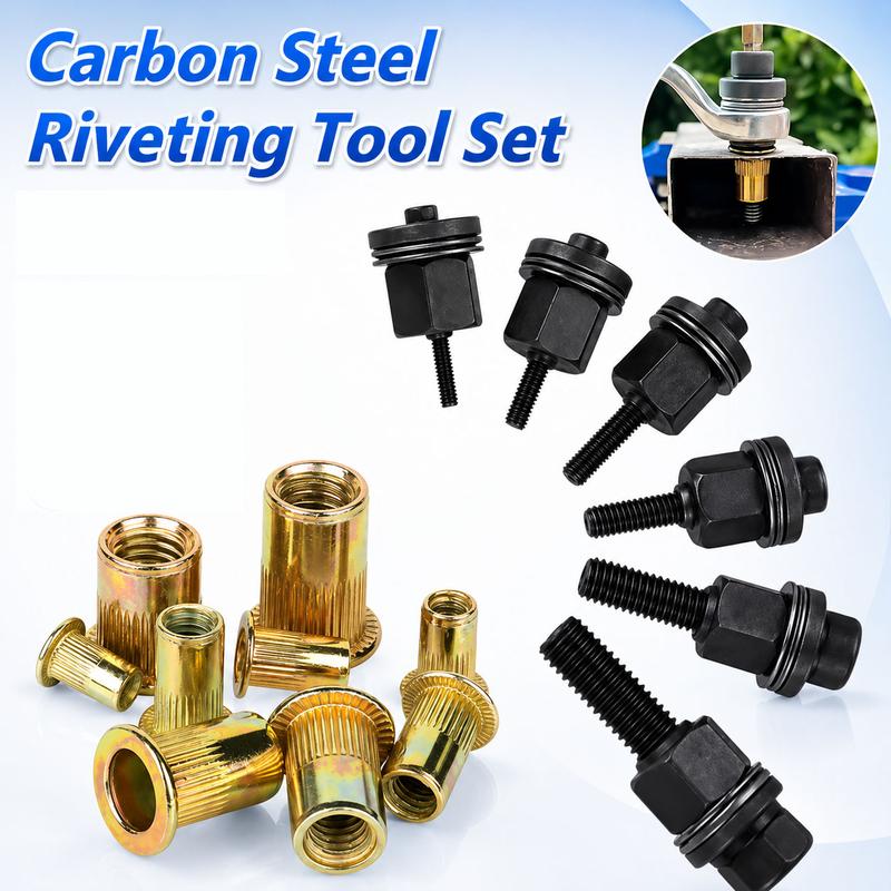 Hands-On Head Rivet Nut Tool, M3 M4 M5 – Rivnut Kit for Creative Play