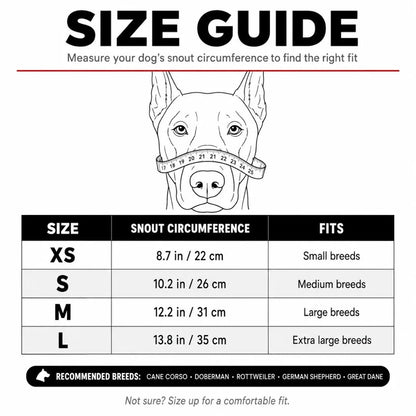 Purpose-Built EARLY Hell Hound Monster Muzzle for Everyday Use