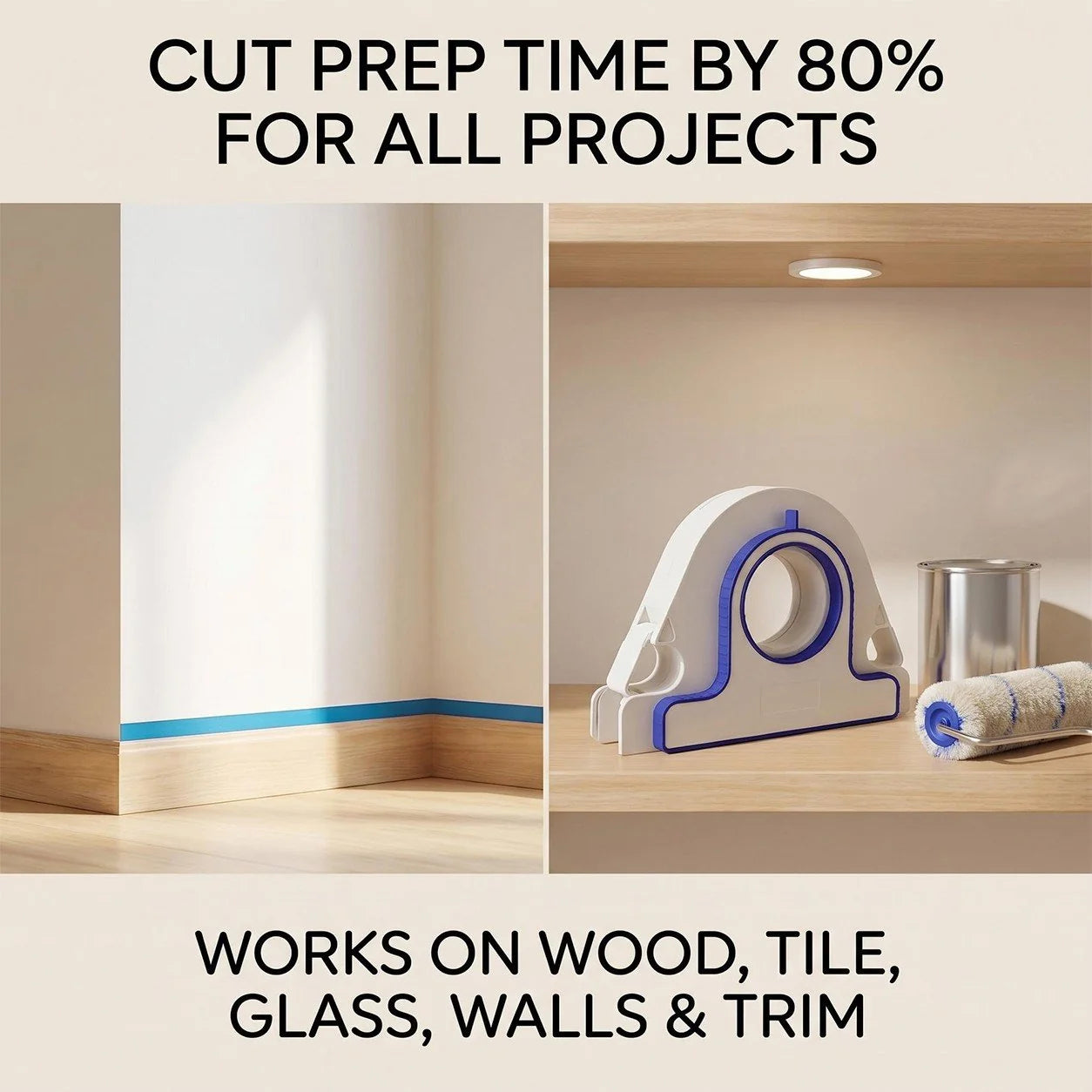 Pet-Friendly High-efficiency Painter Masking Tape