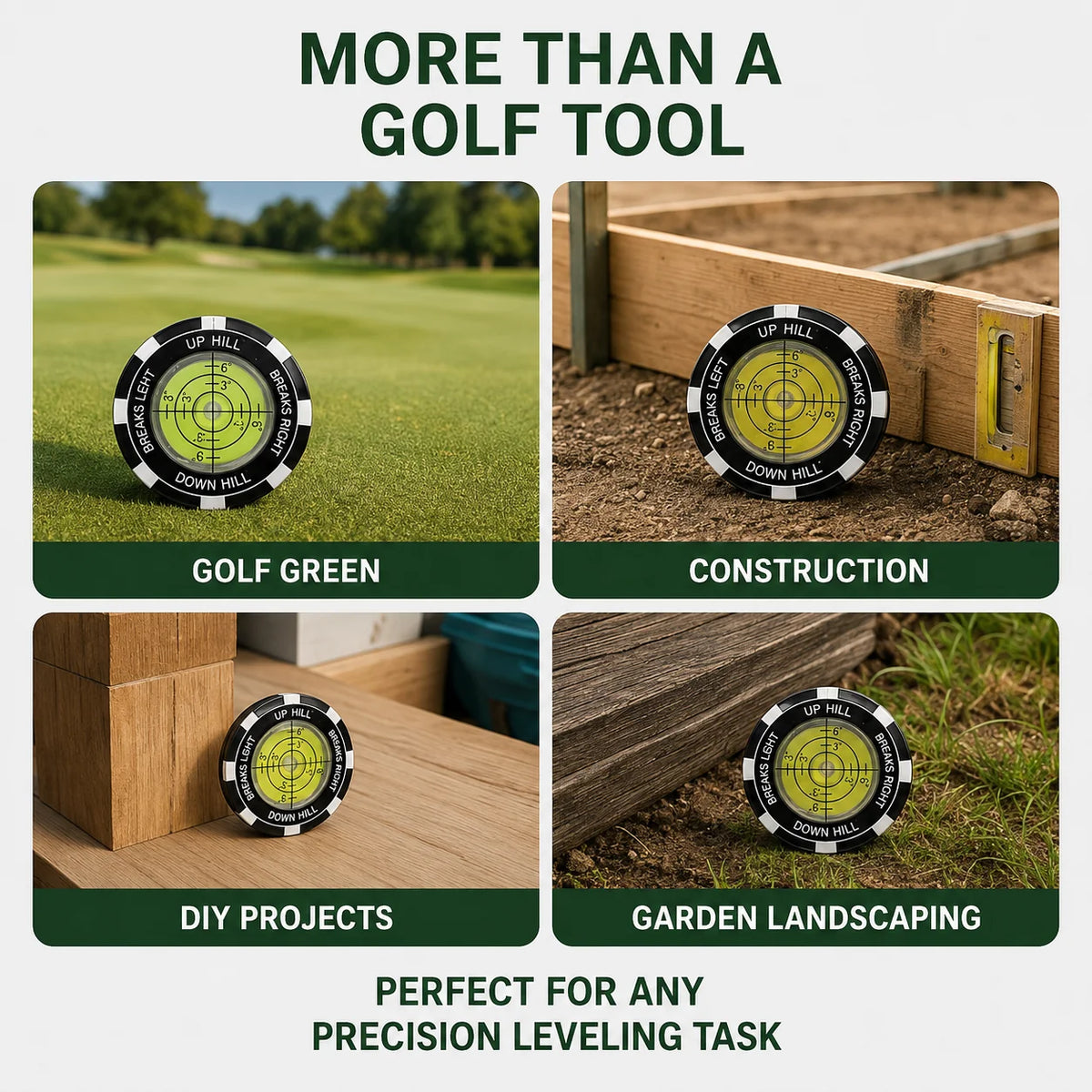 Workshop-Ready High-Precision Golf Green Reader – Portable Putting