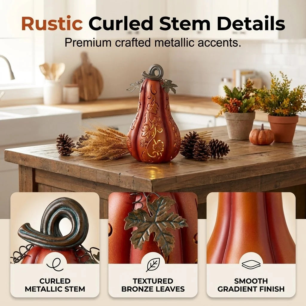 Decorative Light-Up Gourd Decoration for Focused Lighting