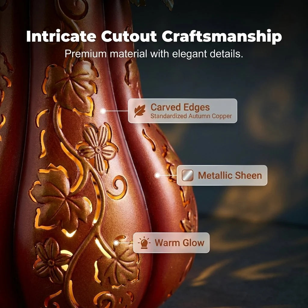 Decorative Light-Up Gourd Decoration for Focused Lighting