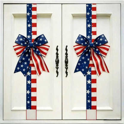 Patriotic Cabinet Door Fringe for Independence and Memorial Displays