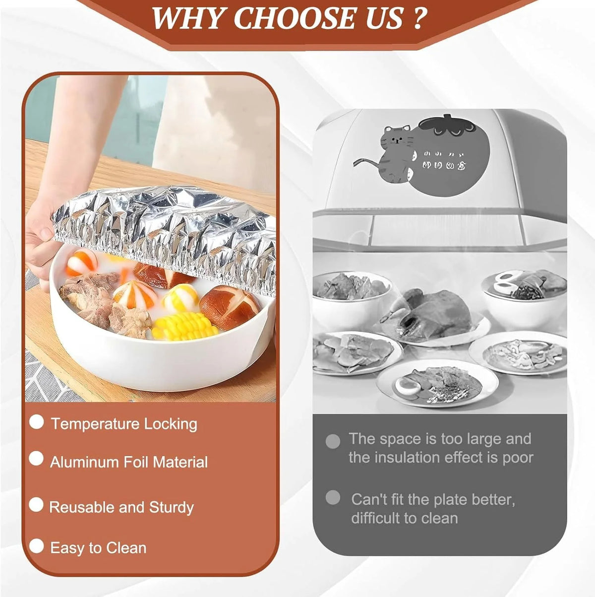 Easy-Use Home dining – heat-retaining cover for Daily Kitchen Tasks