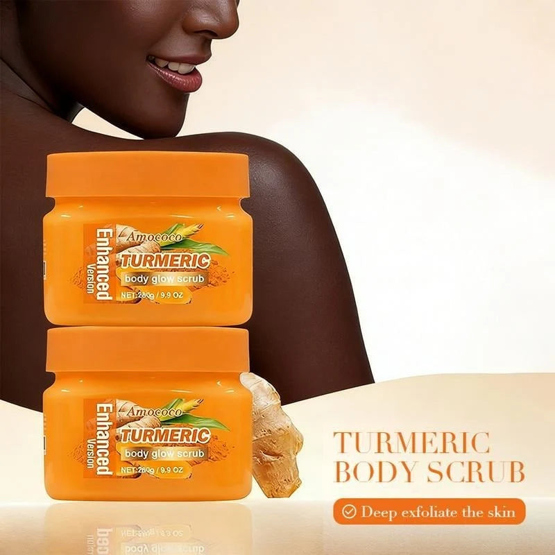 Turmeric Body Scrub for Exfoliating Skin Care