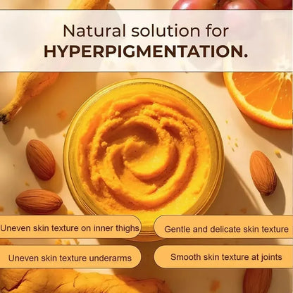 Turmeric Body Scrub for Exfoliating Skin Care