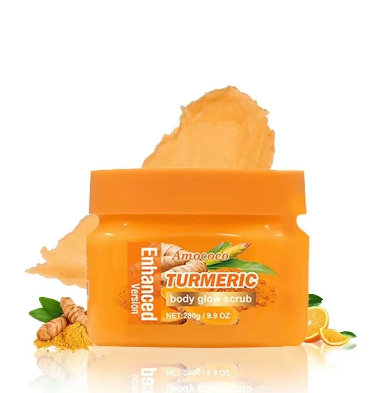 Turmeric Body Scrub for Exfoliating Skin Care
