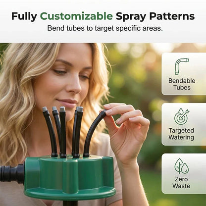 Adjustable 360° Precision Garden Sprinkler