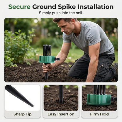Adjustable 360° Precision Garden Sprinkler
