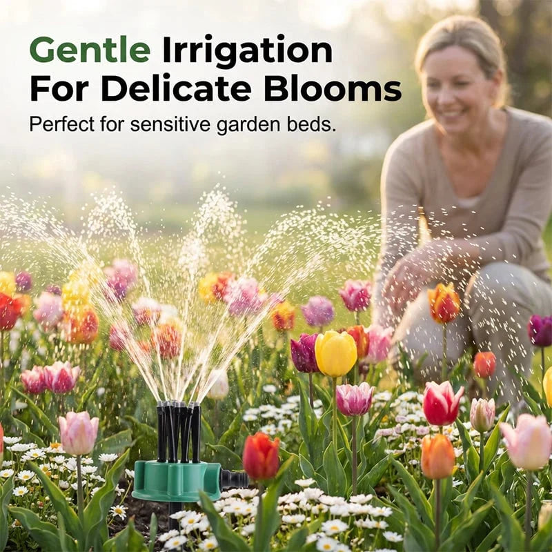 Adjustable 360° Precision Garden Sprinkler