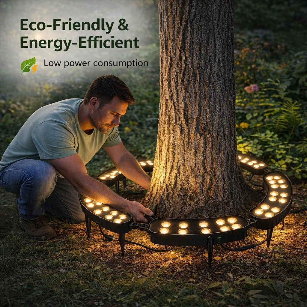 Decorative LED Ring Tree Light(Single piece) – Outdoor Waterproof