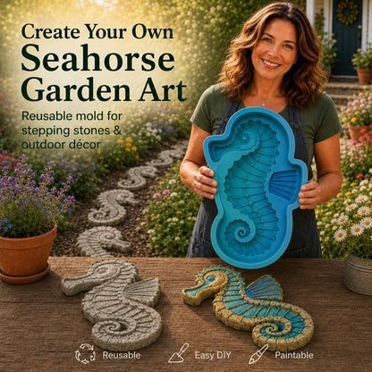 Outdoor Reusable Ocean Theme Garden Art Mold – Make Your Garden Truly