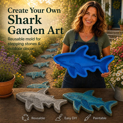 Outdoor Reusable Ocean Theme Garden Art Mold – Make Your Garden Truly