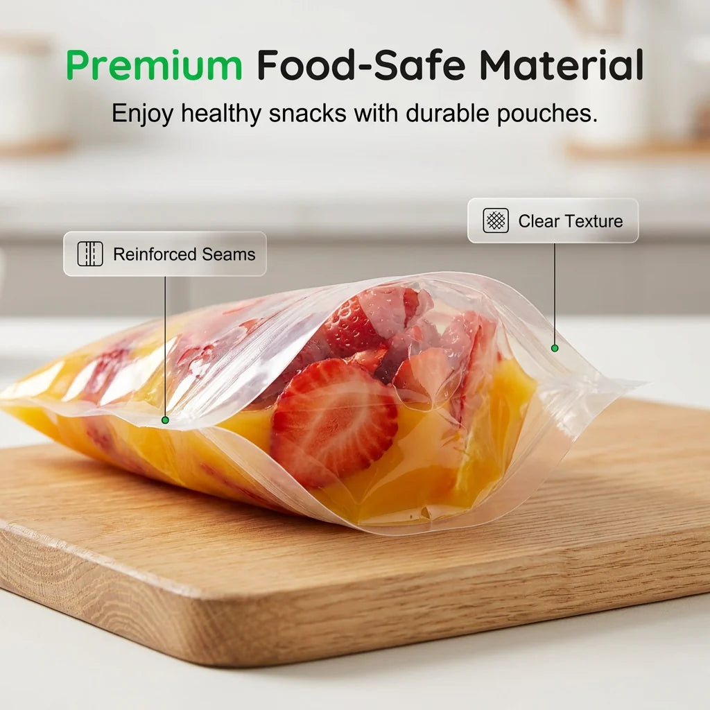 Practical Food-Grade Reusable Ice Packs – A for Cold Summer
