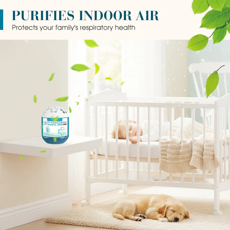 Indoor Air-Purification Dust Collection Box for Everyday Rooms
