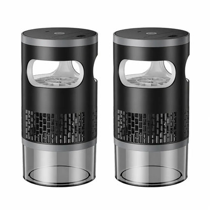 Decorative Indoor Insect Trap with Light and Suction Non Zapper