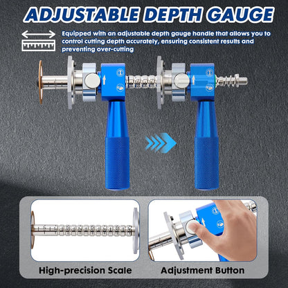 Workshop-Ready 1-1/4" PVC Inside Pipe Cutter – Precision Internal