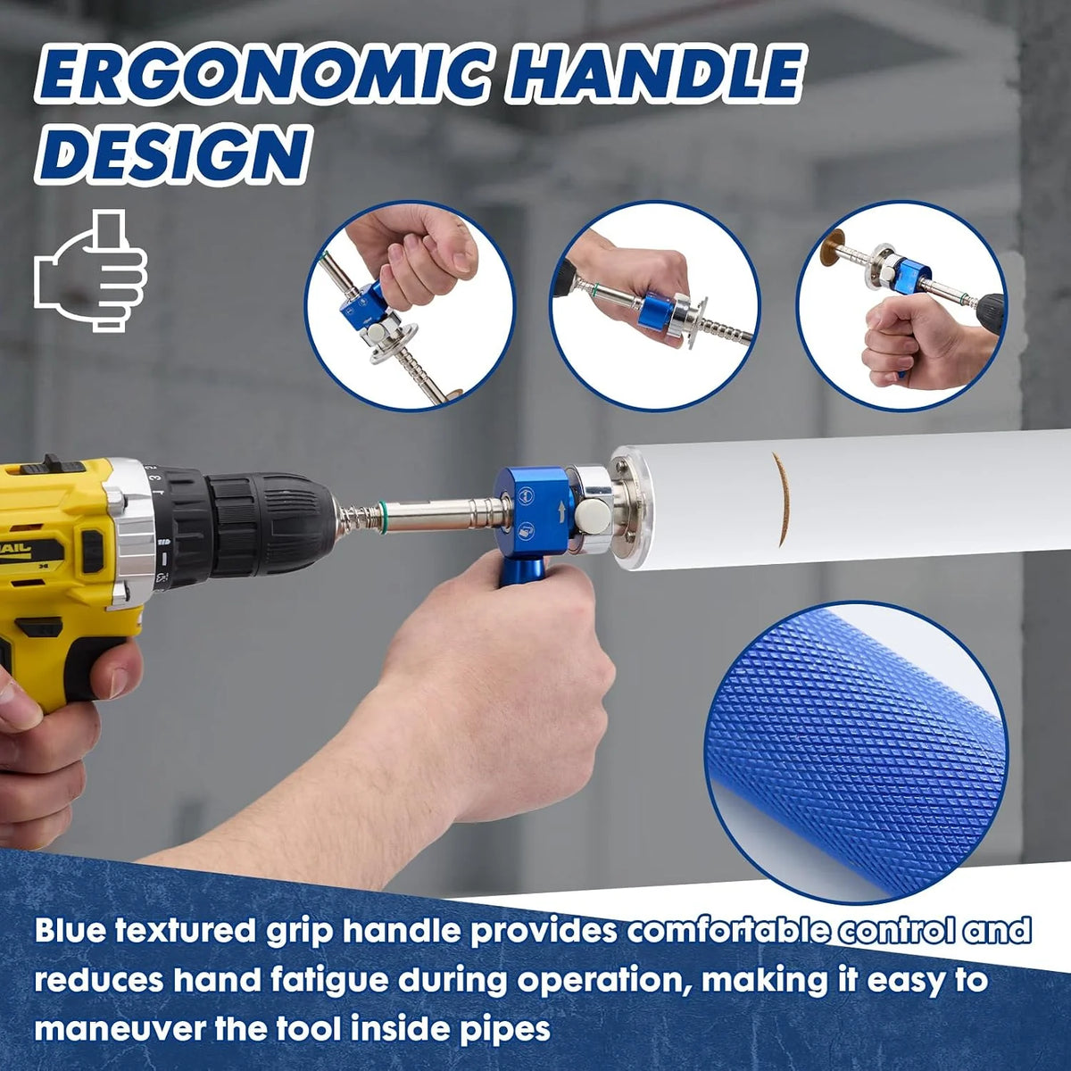 Workshop-Ready 1-1/4" PVC Inside Pipe Cutter – Precision Internal