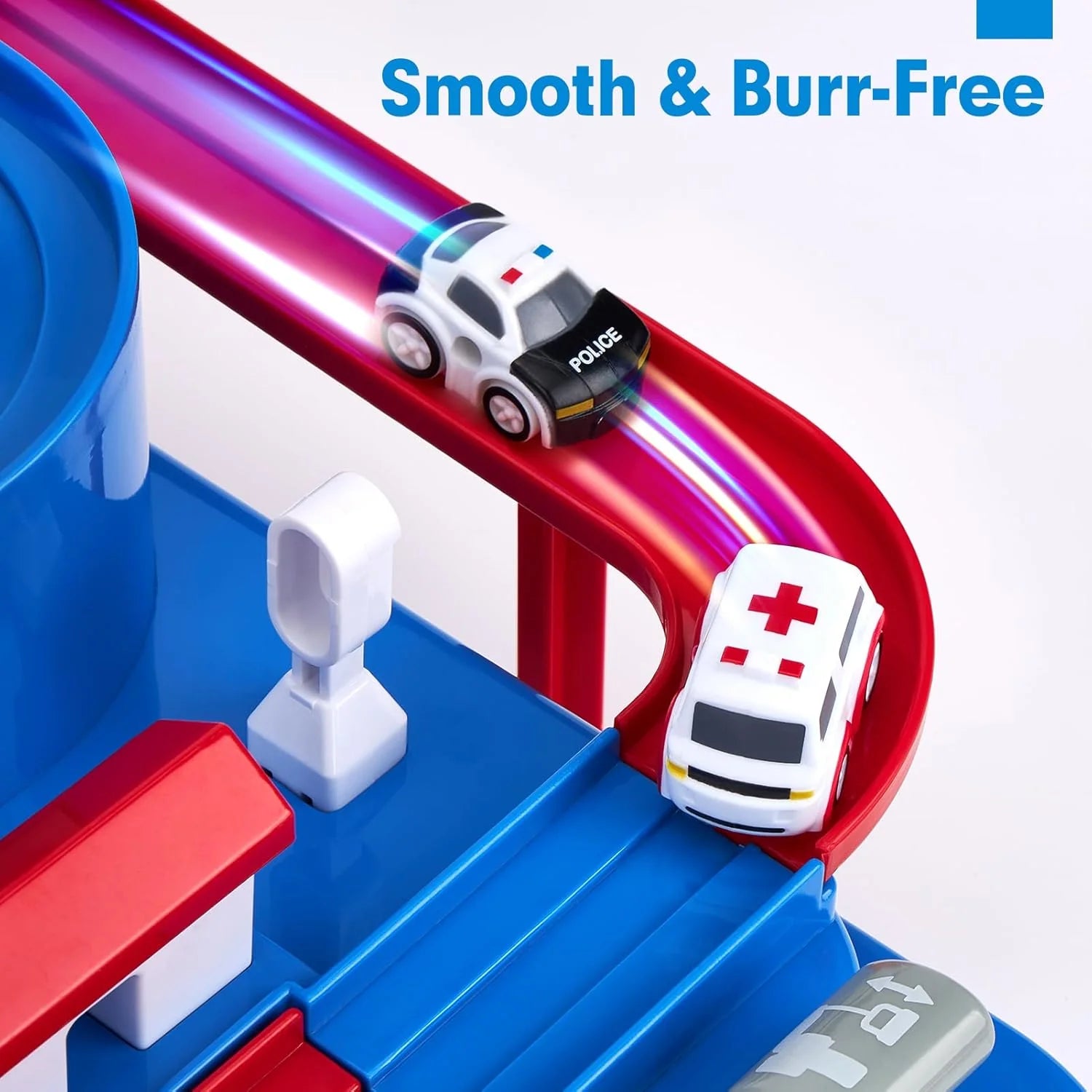 Vehicle-Ready Race Track Adventure Toy -Interactive Puzzle Track