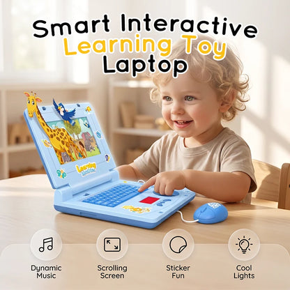 Hands-On Interactive Simulation Toy Laptop for Creative Play