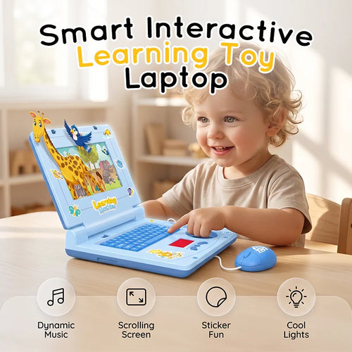 Hands-On Interactive Simulation Toy Laptop for Creative Play