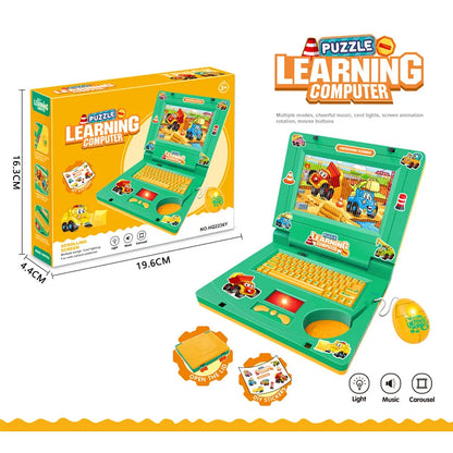 Hands-On Interactive Simulation Toy Laptop for Creative Play