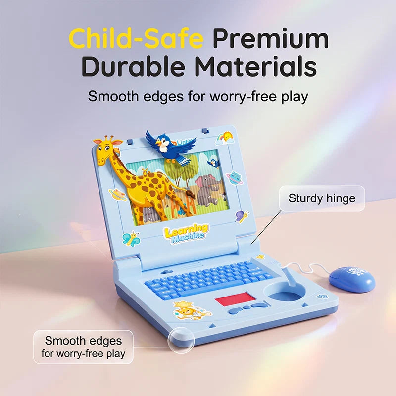 Hands-On Interactive Simulation Toy Laptop for Creative Play
