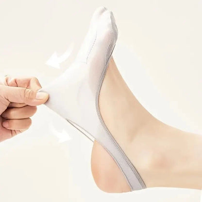 Invisible Ice Silk Non-Slip Foot Socks