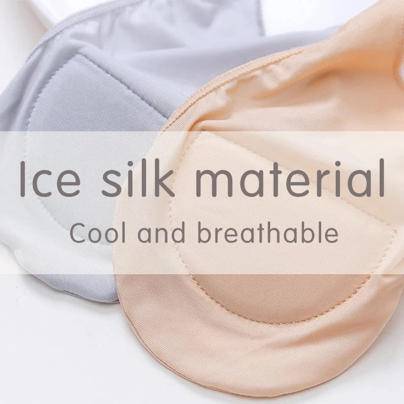 Invisible Ice Silk Non-Slip Foot Socks