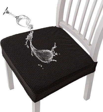 Easy-Care Waterproof Jacquard Chair Covers Durable, Stylish &