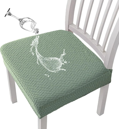 Easy-Care Waterproof Jacquard Chair Covers Durable, Stylish &