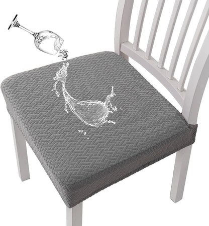 Easy-Care Waterproof Jacquard Chair Covers Durable, Stylish &