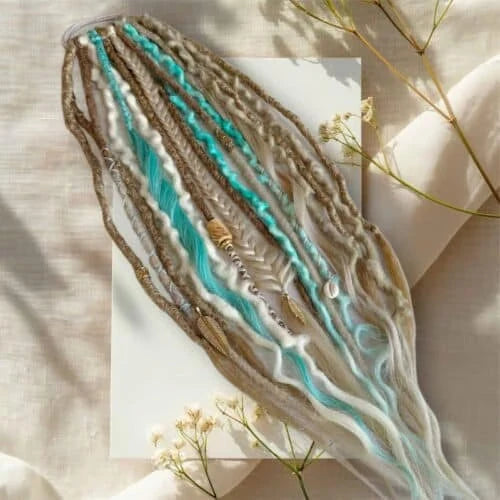 Purpose-Built Elastic Dread Ponytail Salty Soul for Everyday Use