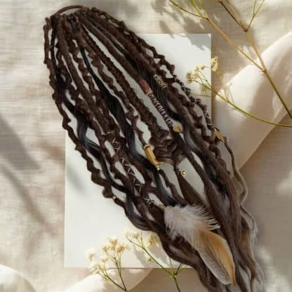 Purpose-Built Elastic Dread Ponytail Salty Soul for Everyday Use
