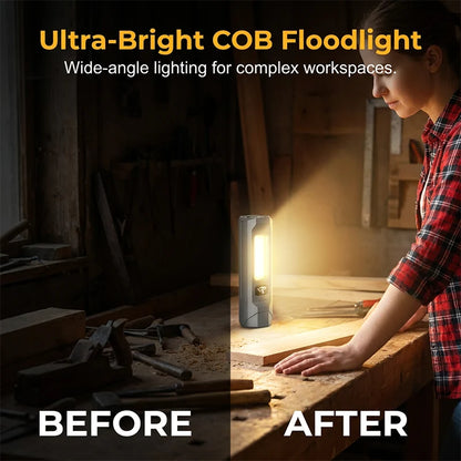 Decorative Infrared Laser Flashlight with COB Magnetic