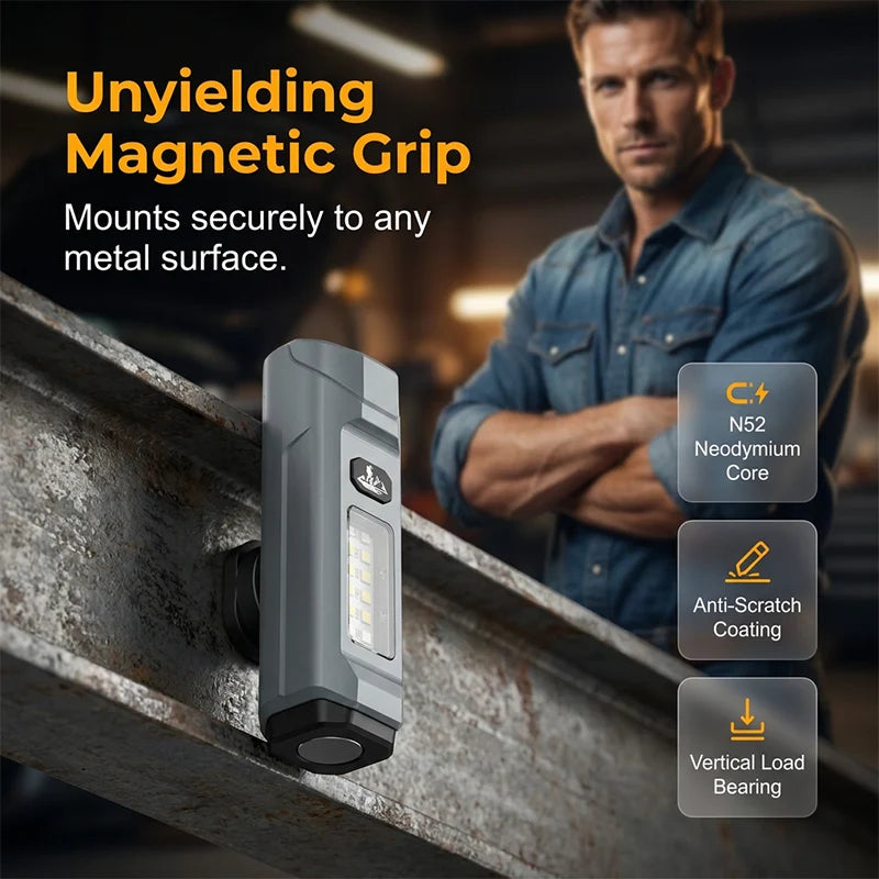 Decorative Infrared Laser Flashlight with COB Magnetic