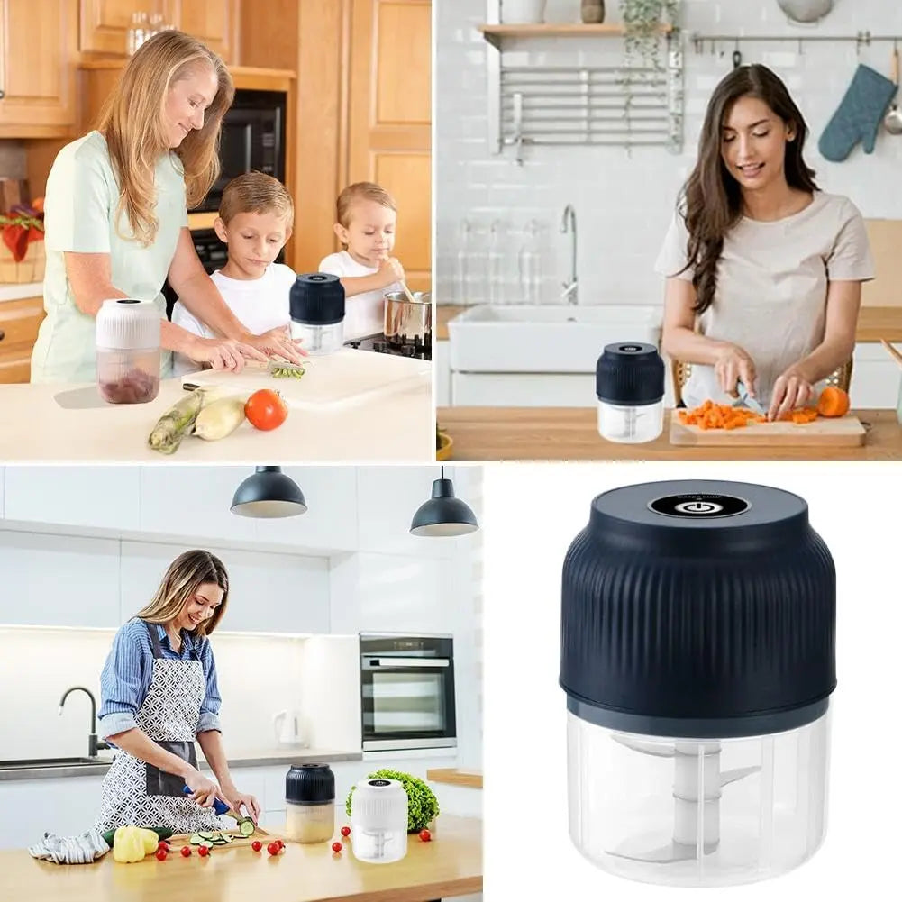 Easy-Use Cordless Mini Food – in Seconds for Daily Kitchen Tasks