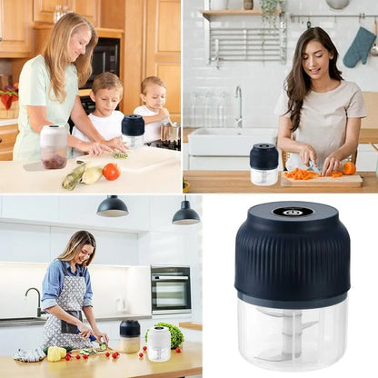 Easy-Use Cordless Mini Food – in Seconds for Daily Kitchen Tasks