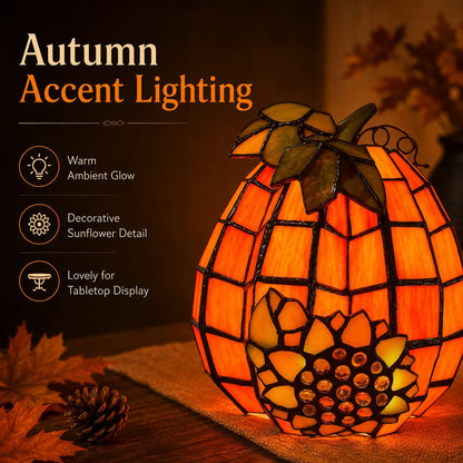 Decorative Light Up Night with Spooky Stained-Glass Style