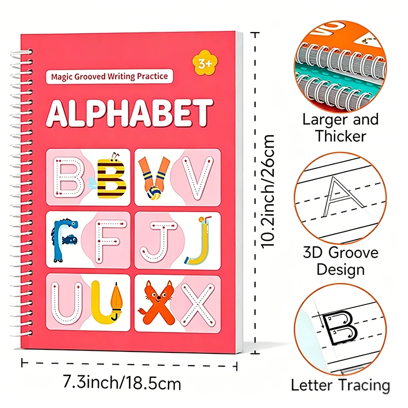 Hands-On Kids Reusable Writing – Learning Gift for Creative Play