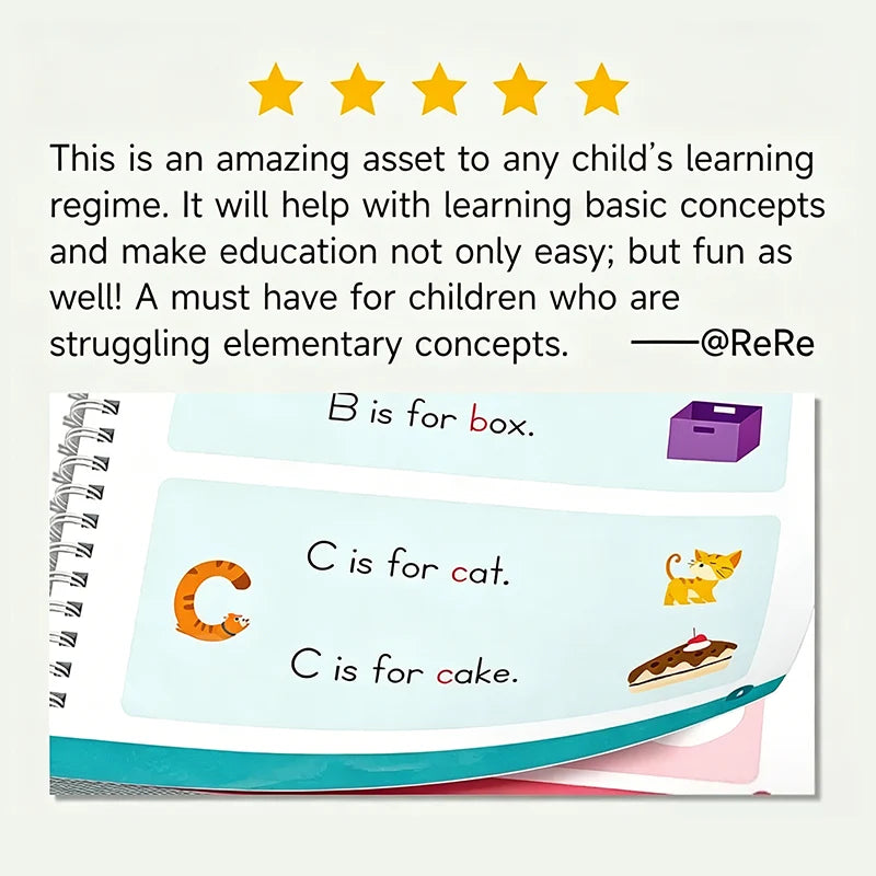 Hands-On Kids Reusable Writing – Learning Gift for Creative Play