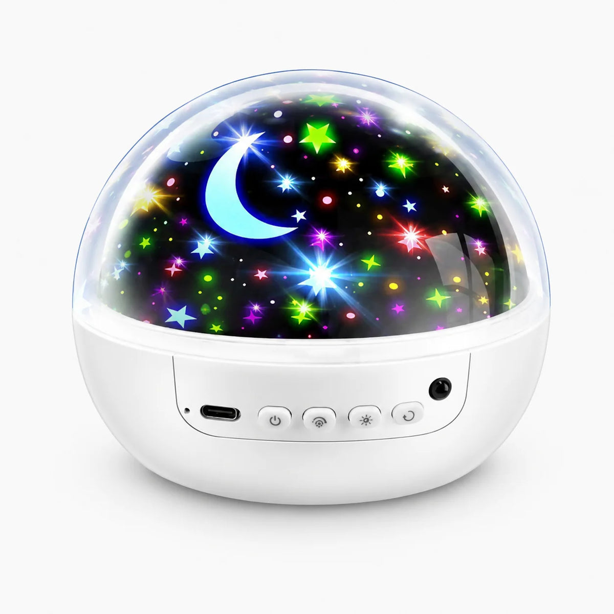 Decorative Kids Star Projector Night Light – 93 Effects, 3 Films