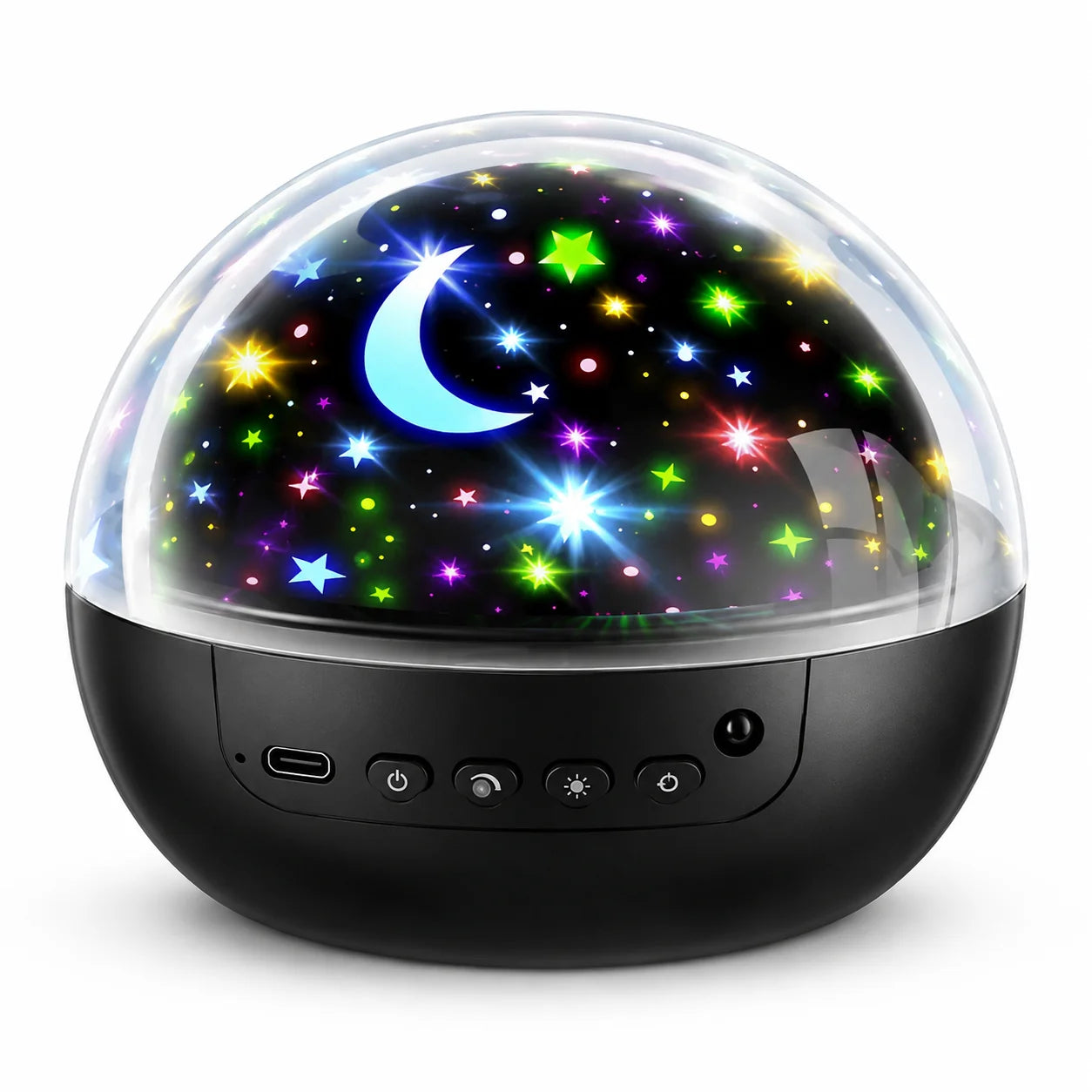 Decorative Kids Star Projector Night Light – 93 Effects, 3 Films