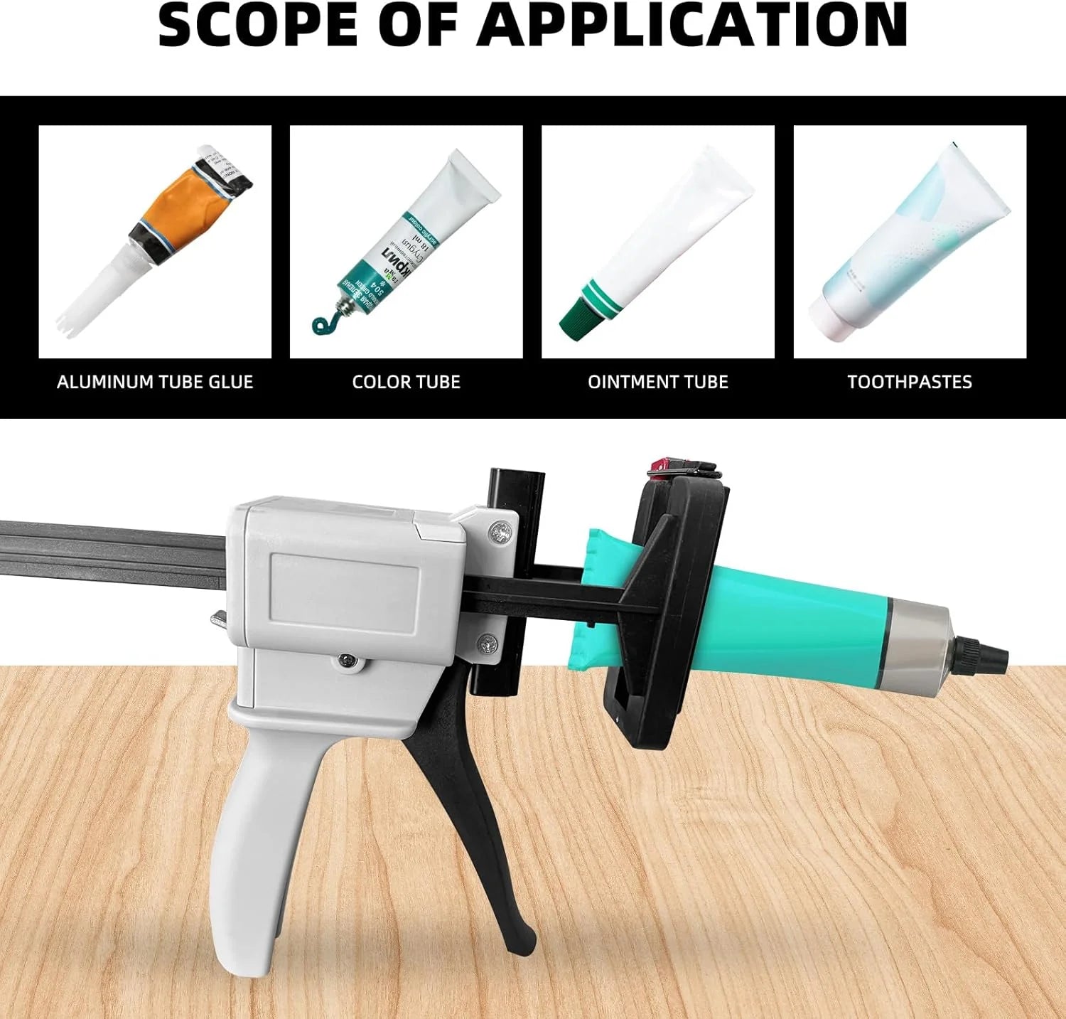 Purpose-Built Labor-Saving Manual Tube Squeezer Glue