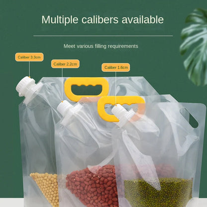 Airtight BPA-Free Bags for Bulk Food Storage