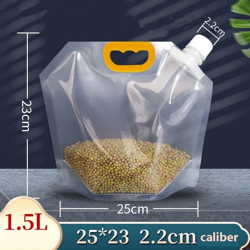 Airtight BPA-Free Bags for Bulk Food Storage