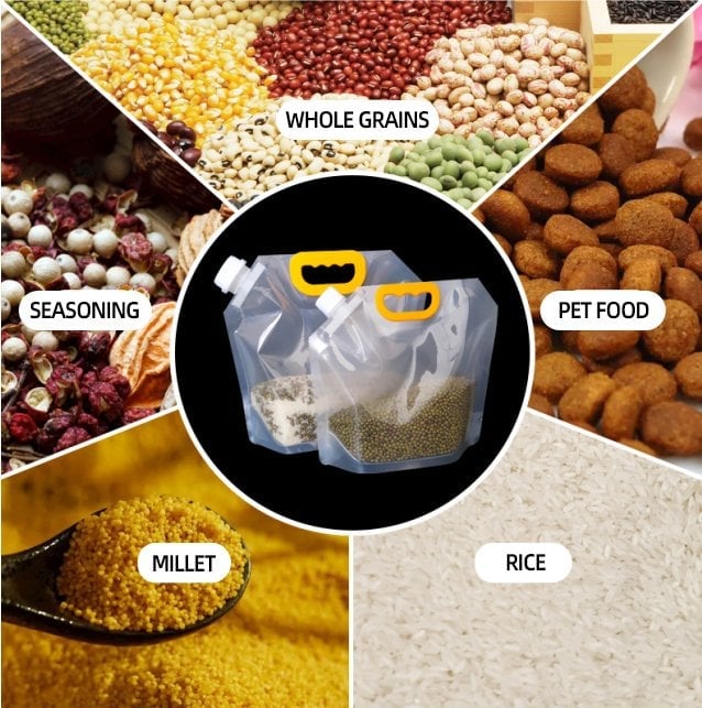 Airtight BPA-Free Bags for Bulk Food Storage