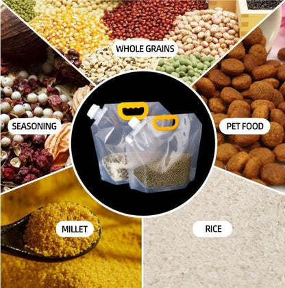 Airtight BPA-Free Bags for Bulk Food Storage