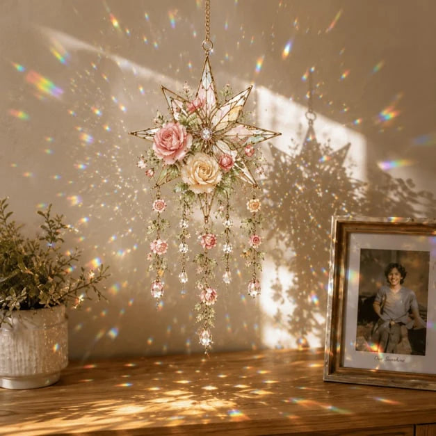 Outdoor Crystal Garden Suncatcher for Garden Display