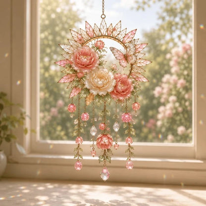 Outdoor Crystal Garden Suncatcher for Garden Display
